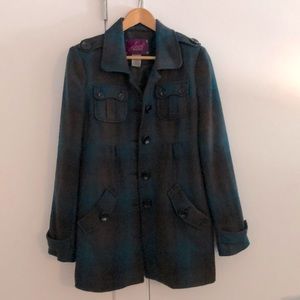 Plaid Winter Coat